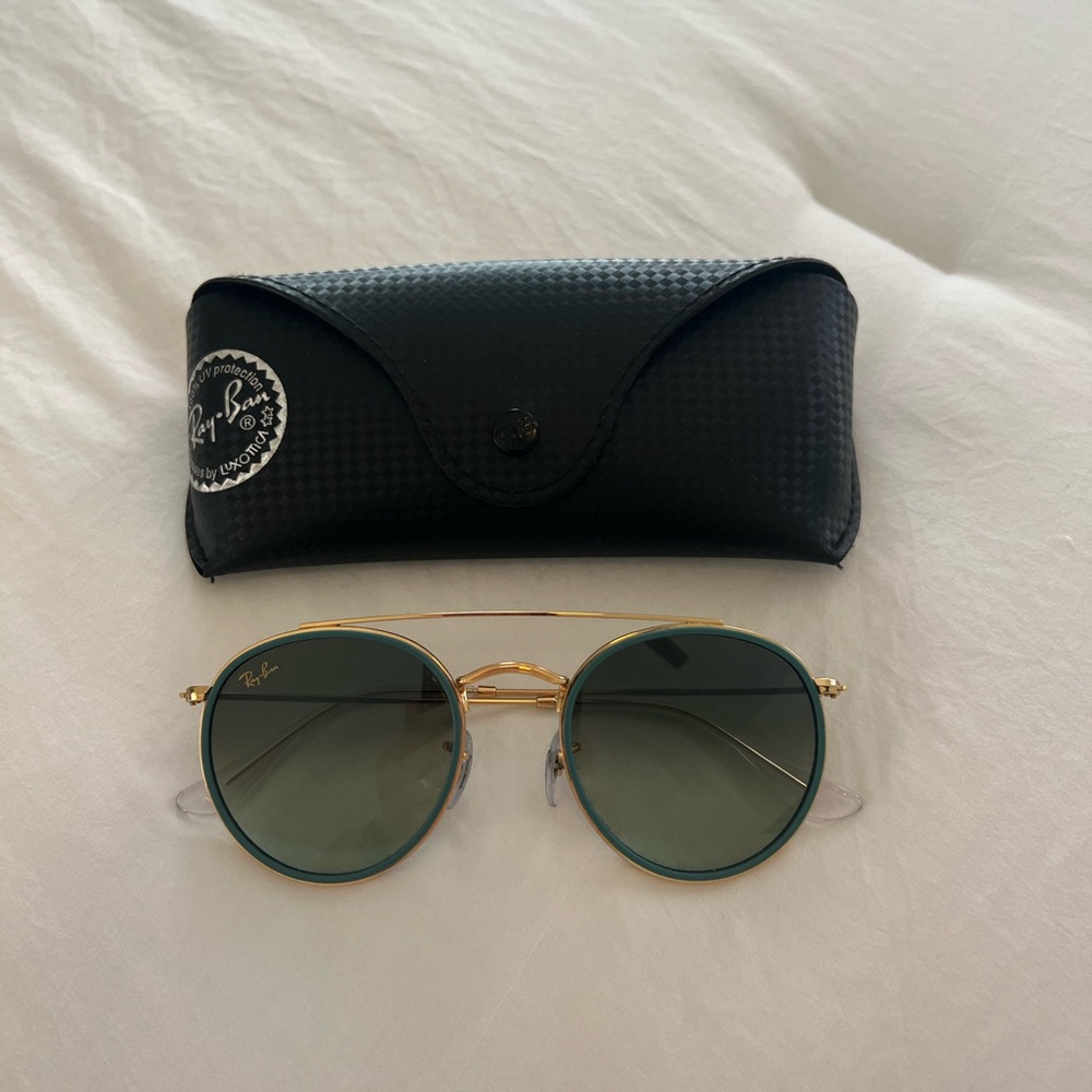 Round Double Bridge Raybans - Picture 5 of 5